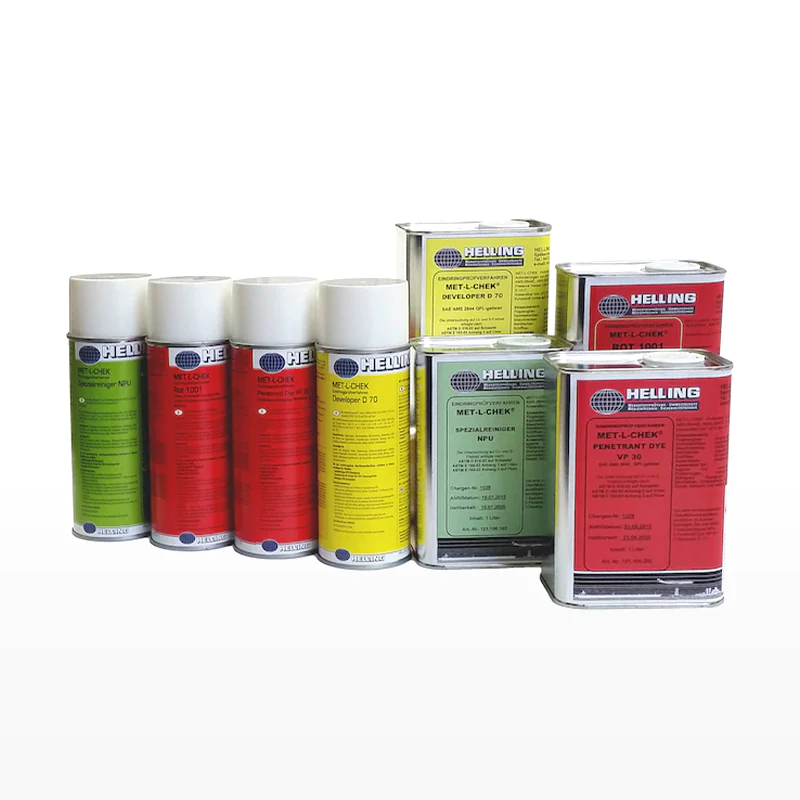 Penetrants for high temperatures, MET-L-CHEK - TIP II