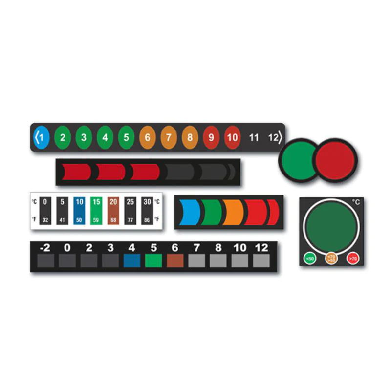 Reversible Temperature Labels