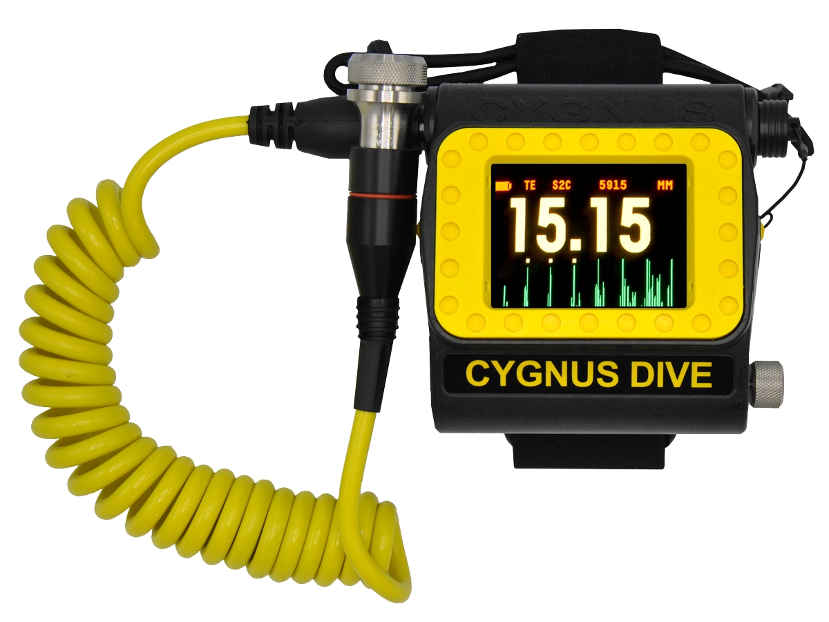 Ultrasonic Thickness Gauge Cygnus DIVE Underwater