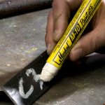 Marker cu vopsea solidă pentru tratament termic PAINTSTIK M/M-10