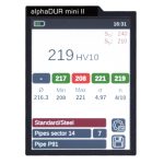 Durimetru portabil cu ultrasunete alphaDUR mini II